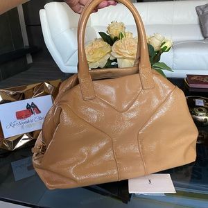 Authentic YSL Easy Bag Patent Leather